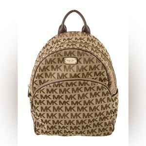 Michael Kors Abby large monogram canvas backpack